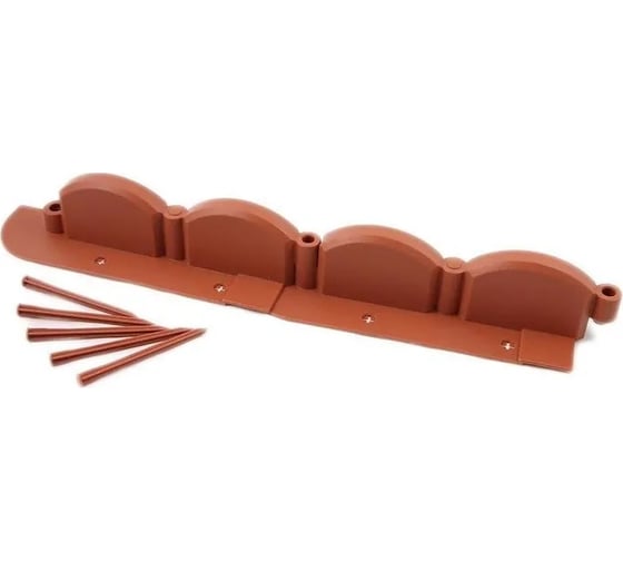 Изображение товара Садовый бордюр МАСТЕРСАД Мастер сад ВЛН-терракот