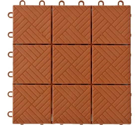 Изображение товара Напольное покрытие МАСТЕРСАД Модуль терракотовое ХД20110060