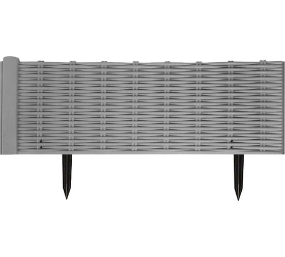 Изображение товара Садовое ограждение МАСТЕРСАД Лоза серое ЛЗ-сер