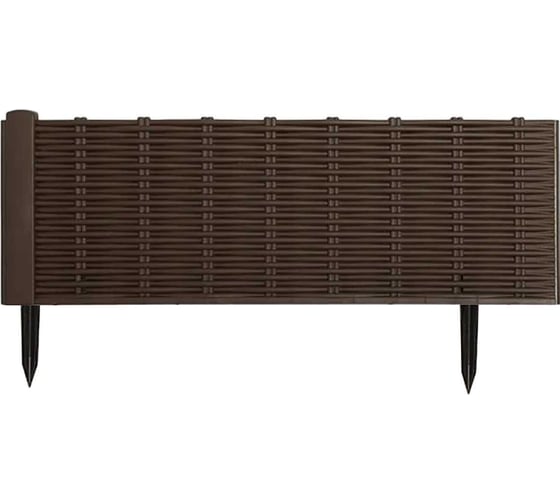 Изображение товара Садовое ограждение МАСТЕРСАД Лоза коричневое ЛЗ-корич