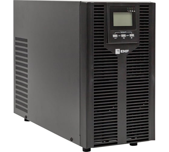 Изображение товара Источник бесперебойного питания двойного преобразования EKF E-Power SW900G4 6000 ВА напольный, 1фазный, 230В, без АКБ SW960G4-T