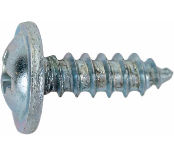 Изображение товара Саморез ЦКИ DIN 968, 2.9x9.5, остроконечный, Ц, 200 шт. 52280