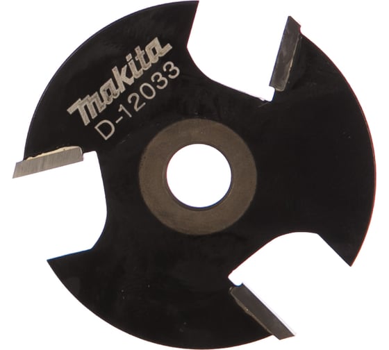 Изображение товара Фреза пазовая дисковая (47,6х2 мм; хвостовик 8 мм; 3 лезвия) Makita D-12033