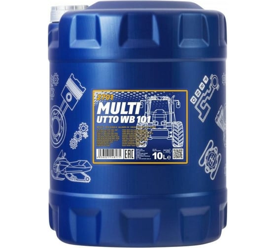 Изображение товара Многофункциональное тракторное масло MANNOL MULTI UTTO WB 101, 10 л 3014