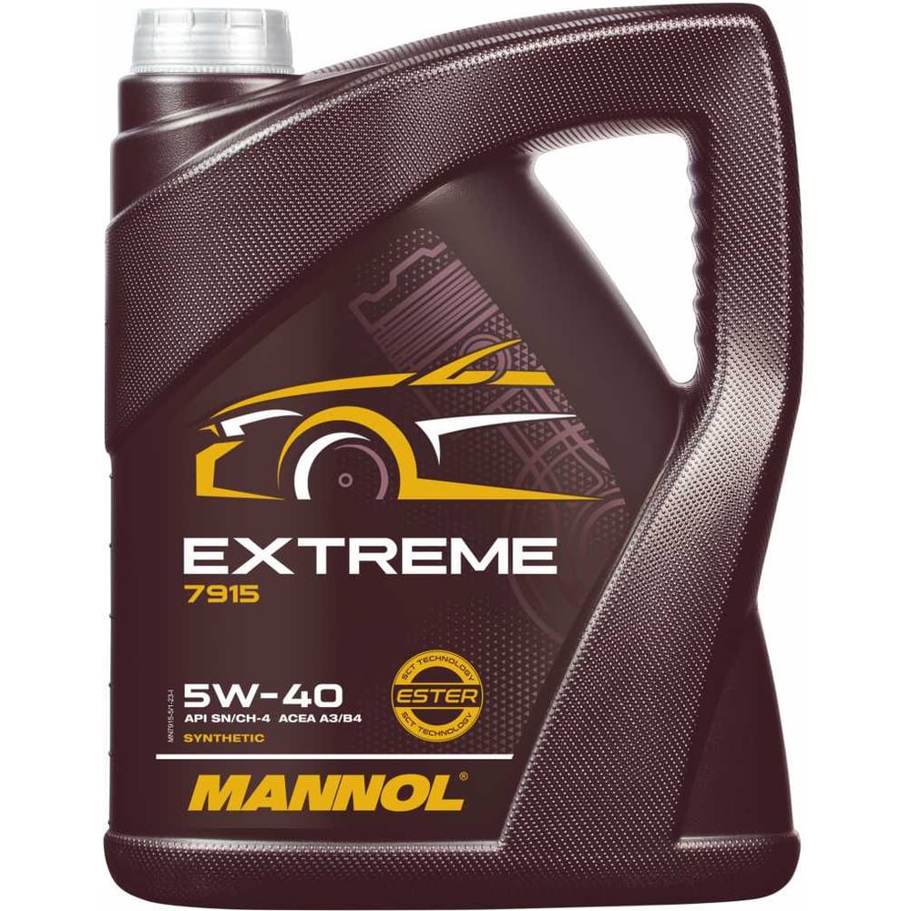 Изображение товара Синтетическое моторное масло MANNOL EXTREME 5W40 5 л 1022