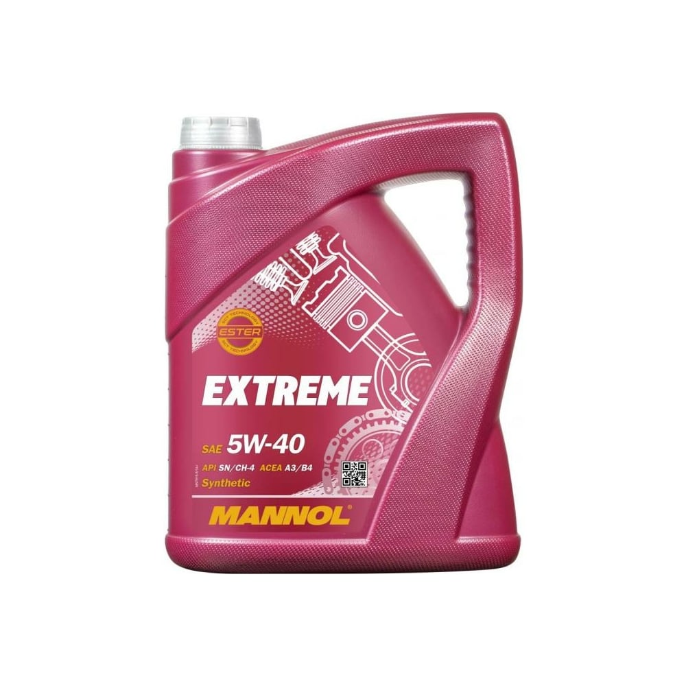 Синтетическое моторное масло MANNOL 1022 EXTREME 5W40 - фото 1