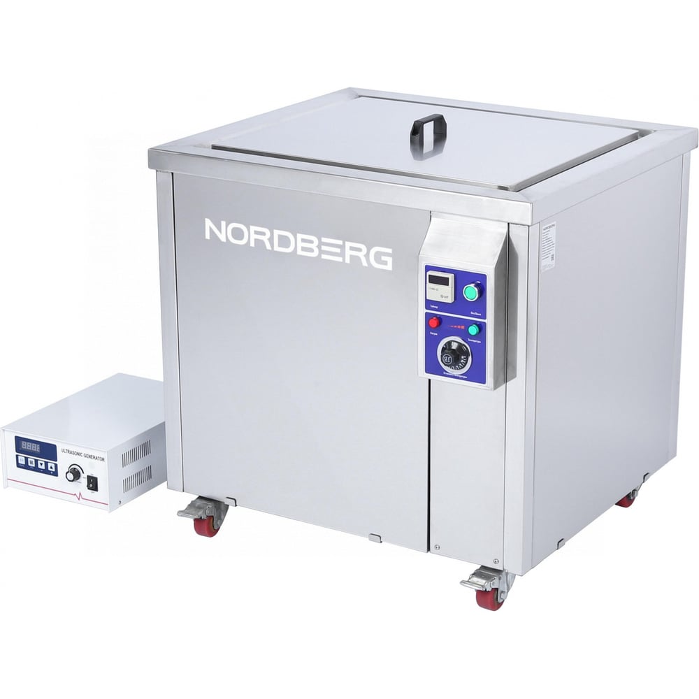 Изображение товара Ультразвуковая мойка с подогревом NORDBERG 135 л NU1350D Изображение товара Ультразвуковая мойка с подогревом NORDBERG 135 л NU1350D
