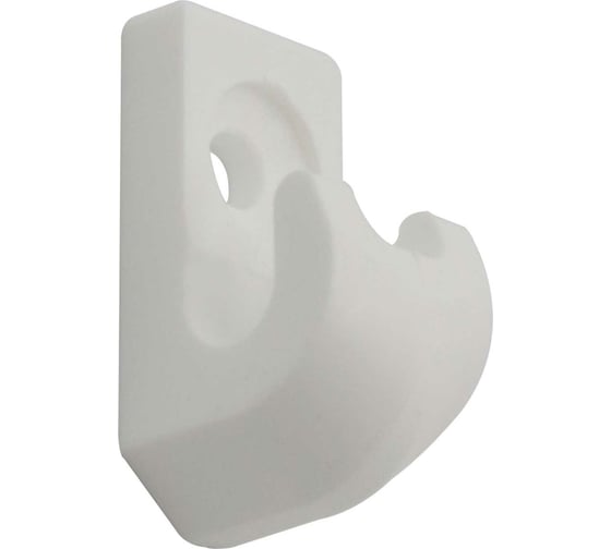 Изображение товара Клипса сетчатых полок Левша 28.5x16.5x12.8, белый, 8 шт. У8-5700.Б