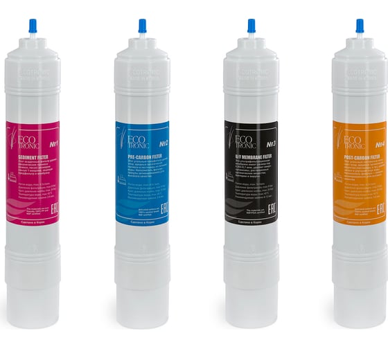 Изображение товара Комплект фильтров c UF 14 дюймов I-тип ECOTRONIC ETK7250/ 7250