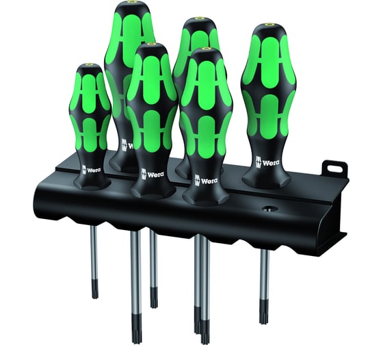 Изображение товара Набор отверток 367/6 SATZ 6TLG. WERA WE-028062