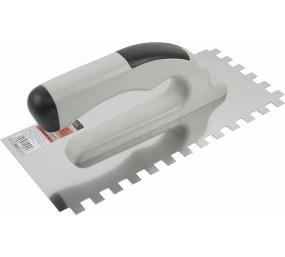 Изображение товара Гладилка STARTUL Profi нержавеющая, 130x270 мм, зуб 10x10 мм ST1051-21