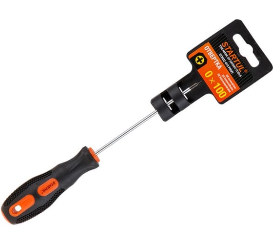 Изображение товара Крестовая отвертка STARTUL Profi PH0 100 мм ST3032-010