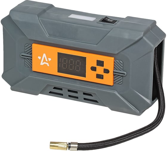 Изображение товара Компрессор AIRLINE MASTER LE электронный манометр, пластиковый корпус, фонарь, в сумке, 22 л/мин, 7 атм CA-030-14L