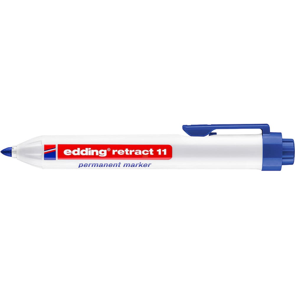 Перманентный маркер EDDING маркер перманентный с жидкими чернилами pentel maxiflo 4 5 мм пулеобразный наконечник синий