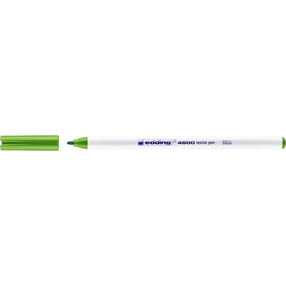 Маркер для ткани EDDING маркер декоративный лаковый edding 780 0 8 мм с круглым наконечником зеленый металлик