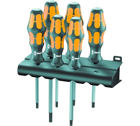 Изображение товара Набор отверток 977/6 SATZ 6TLG WERA WE-024410