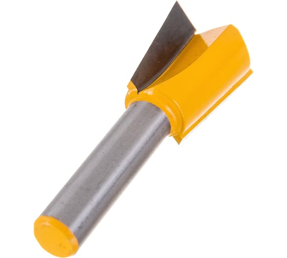 Изображение товара Фреза пазовая "ласточкин хвост" (19х22 мм; 7°; хвостовик 8 мм) по дереву Энкор 9318