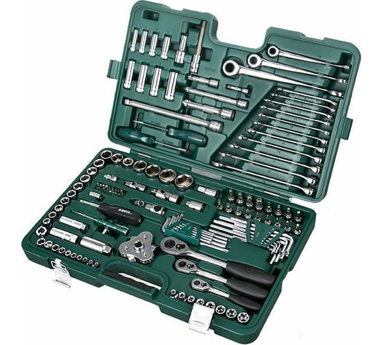 Изображение товара Набор инструмента SATA 129 предметов, специализированный, сервисн. пласт.кейс 09014G