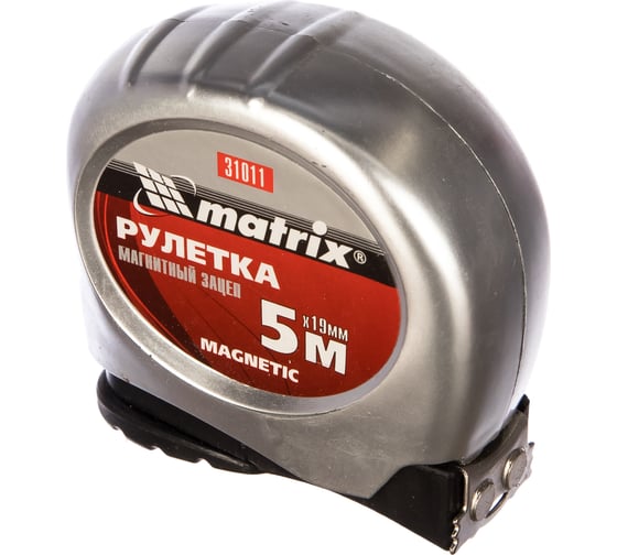 Изображение товара Рулетка Magnetic, 5 м х 19 мм, MATRIX 31011