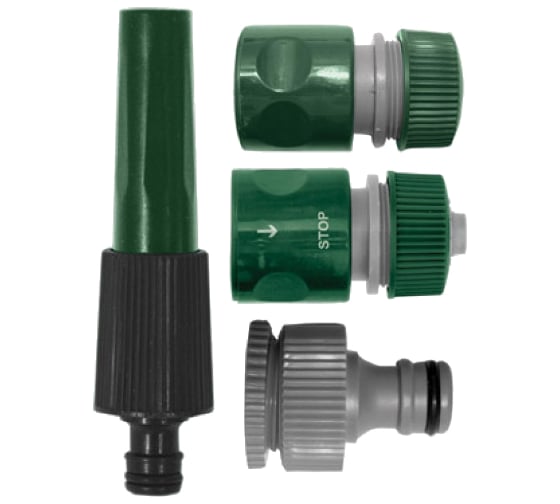 Изображение товара Набор поливочный (4 предмета; 1/2") FIT 77291