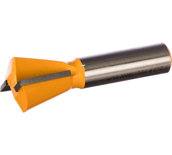 Изображение товара Фреза пазовая "ласточкин хвост" (25.4х22 мм; 14°; хвостовик 12 мм) по дереву Энкор 9319