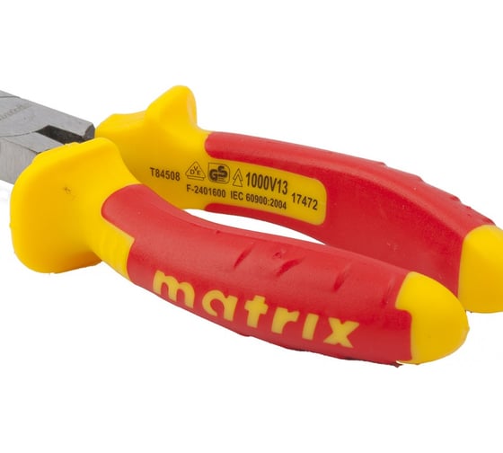 Изображение товара Длинногубцы изогнутые Insulated 160мм MATRIX PROFESSIONAL 17472