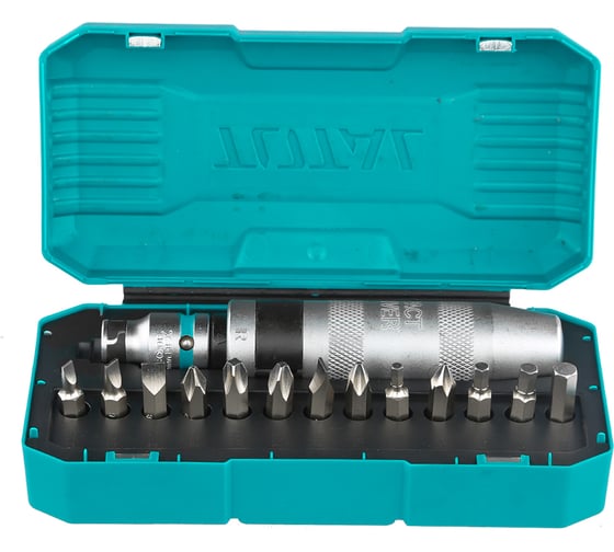 Изображение товара Ударная отвертка с битами TOTAL THIDS1301