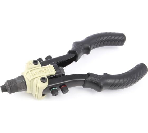 Изображение товара Универсальный двуручный заклёпочник для вытяжных и резьбовых заклёпок Дело Техники 458363