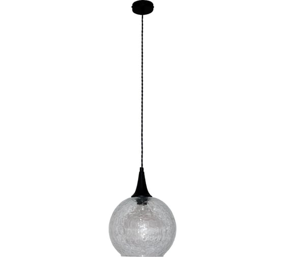 Изображение товара Светильник ЭЛЕТЕХ Винтаж 245 НСБ 72-60 М56 Хрустальный бриз /шнур черн. ИУ 1005404261