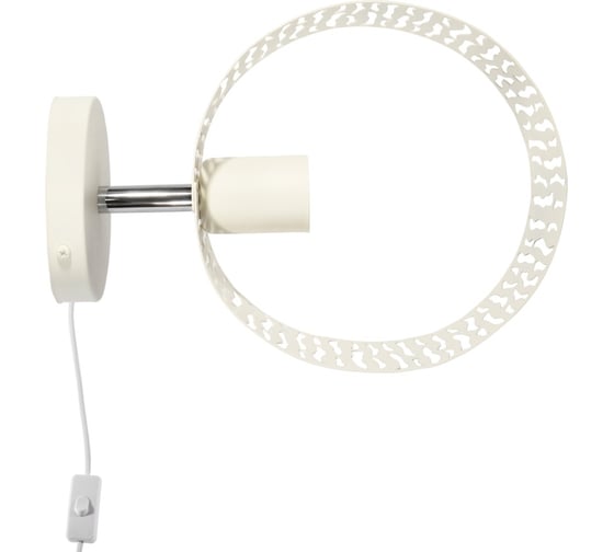 Изображение товара Настенный светильник ЭЛЕТЕХ Дакар 511 бел.муар НББ 01-60-167 [ИМ] 1005405060