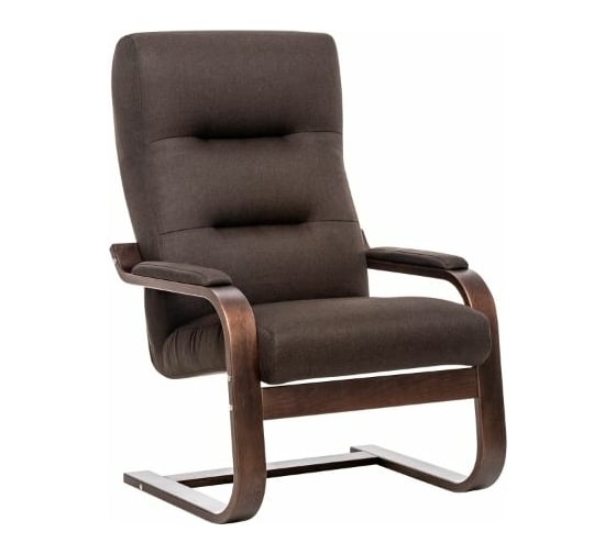 Изображение товара Кресло Leset Оскар, Орех текстура, ткань Малмо 28 6761-7540