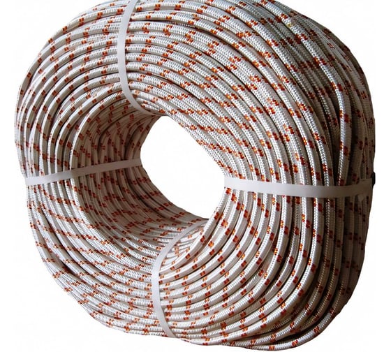 Изображение товара Статическая веревка Высота 10 мм, ПА 40пр., 200, СТАНД, Бухта 4680253050142