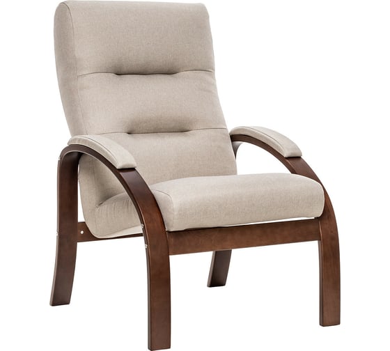 Изображение товара Кресло Leset Лион, Орех текстура, ткань Малмо 05 6759-7113