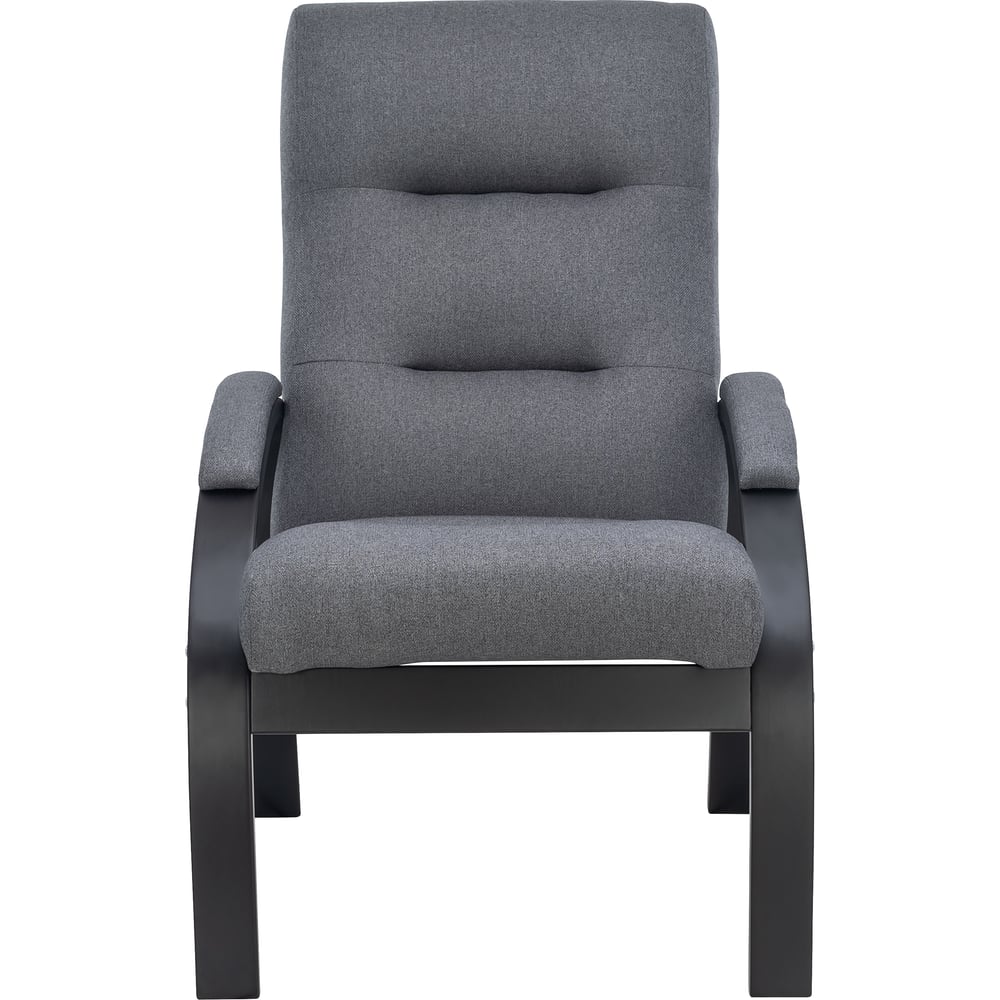 Изображение товара Кресло Leset Лион из жаккарда в цвете венге, 800х800х1040 мм