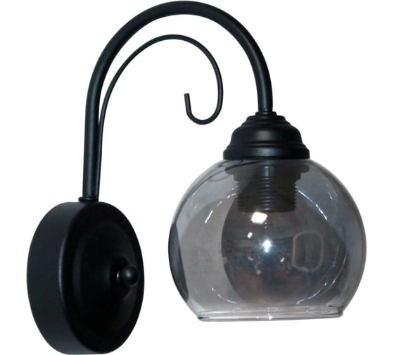 Изображение товара Светильник ЭЛЕТЕХ Берта 511 черный муар (плафон 06333) НББ 01-60-156 Е27 ИУ 1005404648