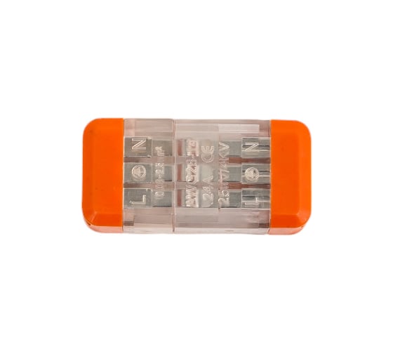 Изображение товара Разъемная монтажная 3-проводная клемма STEKKER для подключения фазных одножильных проводников, LD700-413 39879