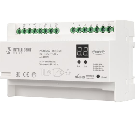 Изображение товара Диммер Arlight INTELLIGENT DALI-504-TE-DIN 0 29279