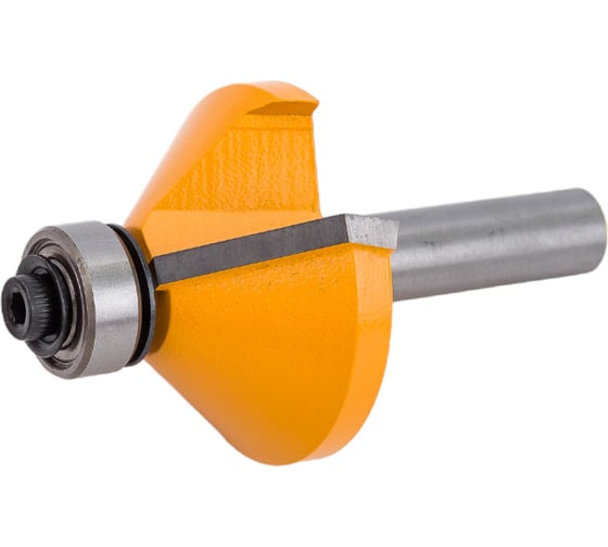 Изображение товара Фреза кромочная конусная (34.9х16 мм; 45°; хвостовик 8 мм) по дереву Энкор 9238