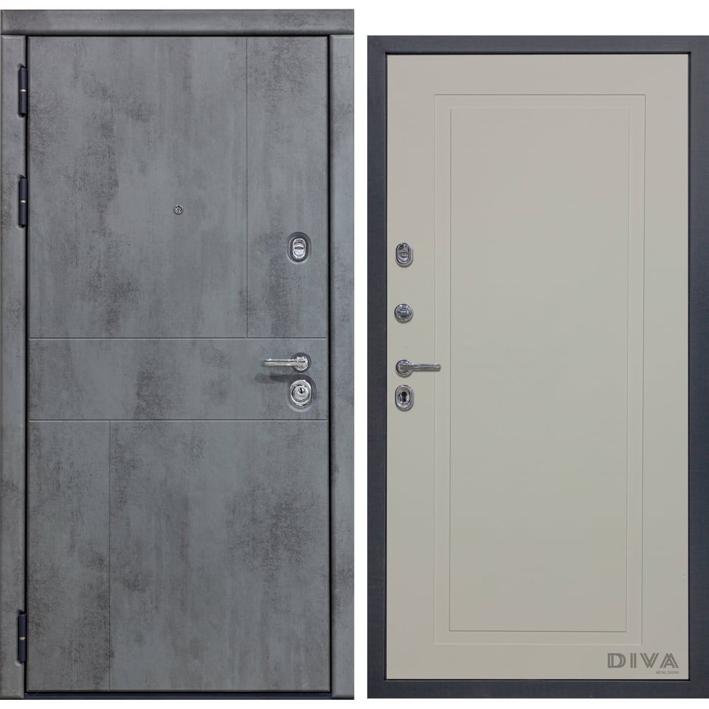 Левая дверь DIVA дверь левое открывание белка на дереве 190 х 67 см с фотопечатью 6 мм добропаровъ