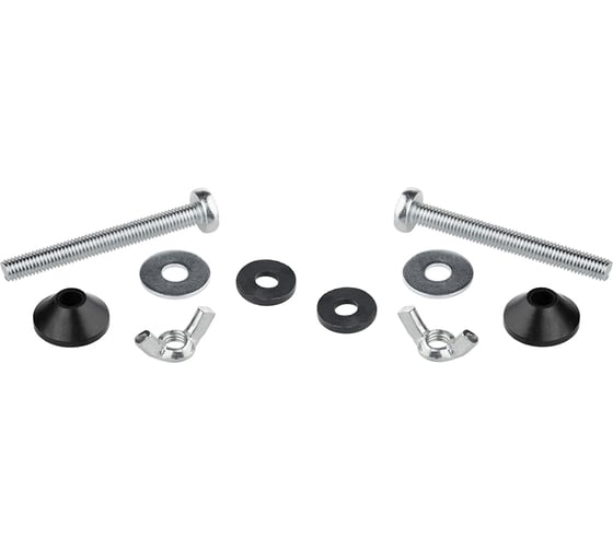 Изображение товара Крепление бачка к унитазу MasterProf с гайкой "барашек" М8, 2 шт. ИС.131752