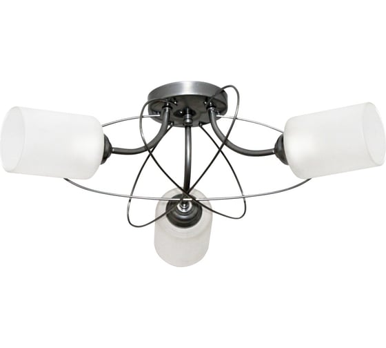 Изображение товара Светильник ЭЛЕТЕХ Орбиталь 131 хром (Плафон 8461) НСБ 01-3x60-177 Е27 ИУ 1005404582