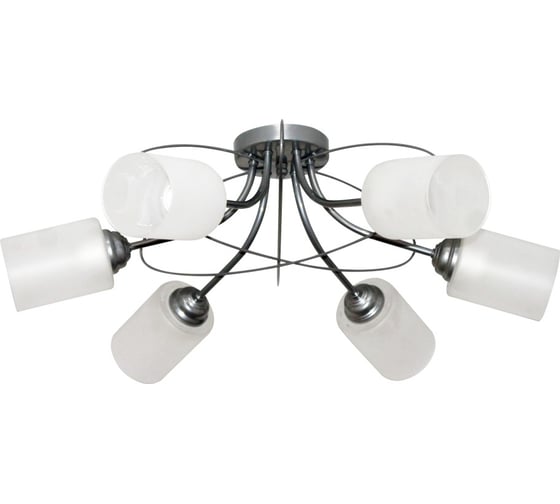 Изображение товара Светильник ЭЛЕТЕХ Орбиталь 161 хром (Плафон 8461) НСБ 01-6x60-106 Е27 ИУ 1005404584