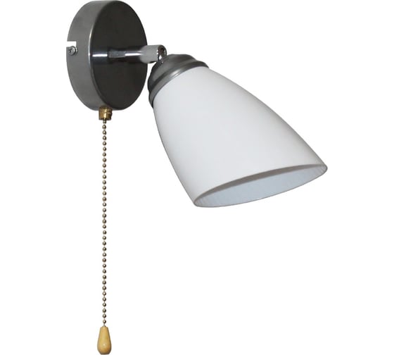 Изображение товара Светильник ЭЛЕТЕХ Сатурн 511 хром (плафон П0475) НББ 01-60-154 Е27 ИУ 1005404615