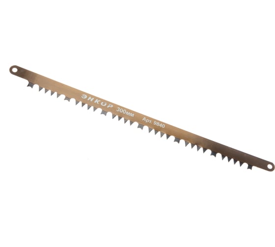 Изображение товара Полотно (300 мм) по сырому дереву для лучковой пилы Энкор 9840