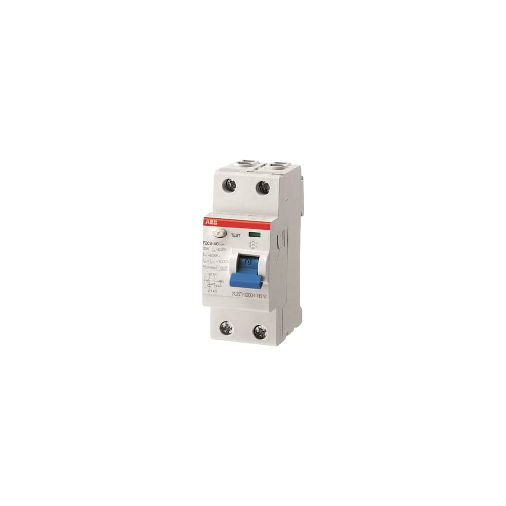 Изображение товара Выключатель дифференциального тока ABB 63А IP2X для автоматической защиты