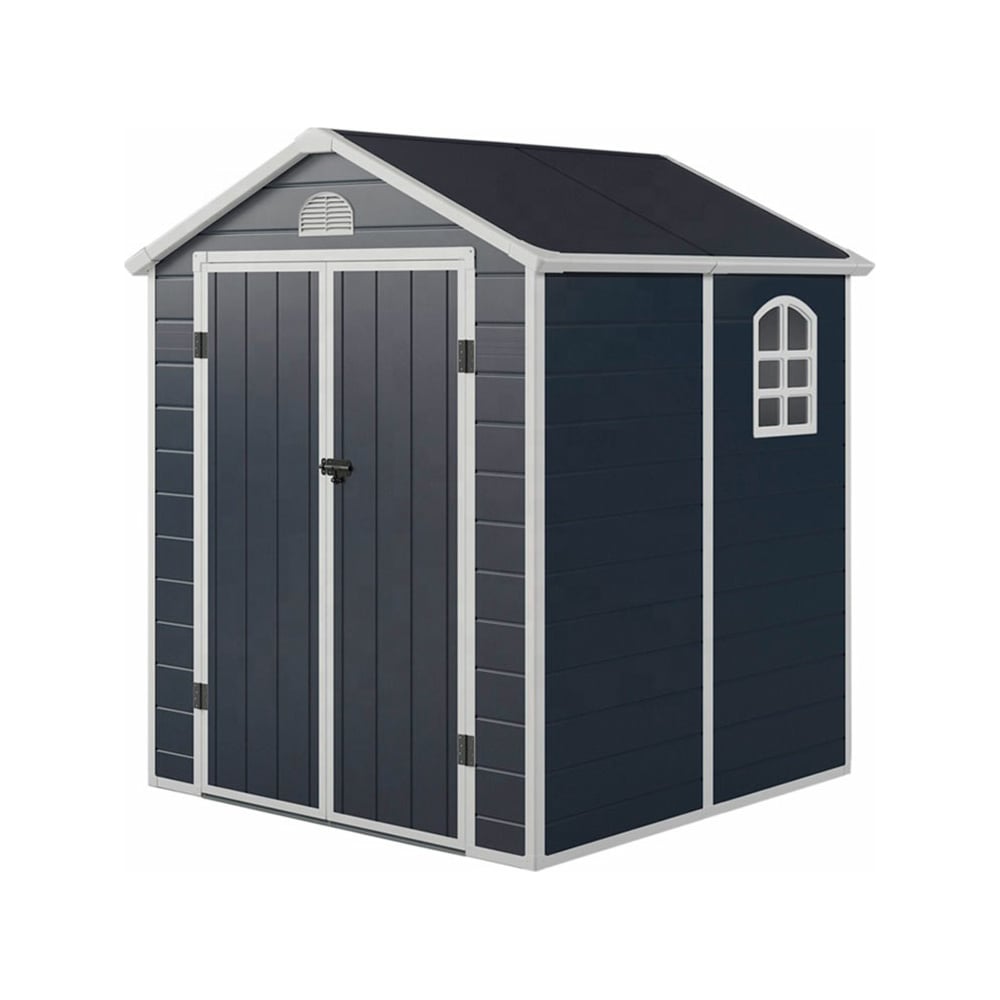 Изображение товара Пластиковый сарай Black Fox Modernist G 4.5 м2 ZDI242192239 Изображение товара Пластиковый сарай Black Fox Modernist G 4.5 м2 ZDI242192239