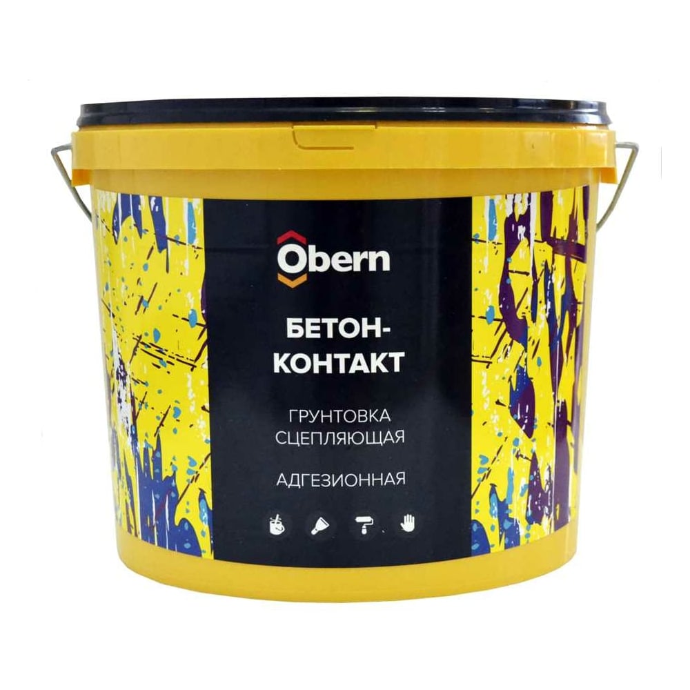 Изображение товара Бетон-контакт универсальный Obern 5 кг грунтовка для бетона кирпича гипса и камня