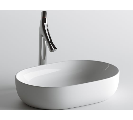 Изображение товара Умывальник чаша Ceramicanova накладная, овальная Element 600x415x135 мм CN6047