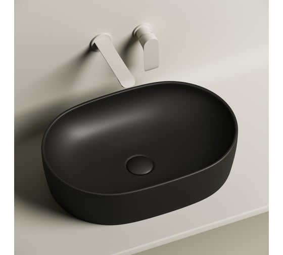 Изображение товара Умывальник чаша Ceramicanova Element накладная, овальная 600x415x135 мм CN6047MB