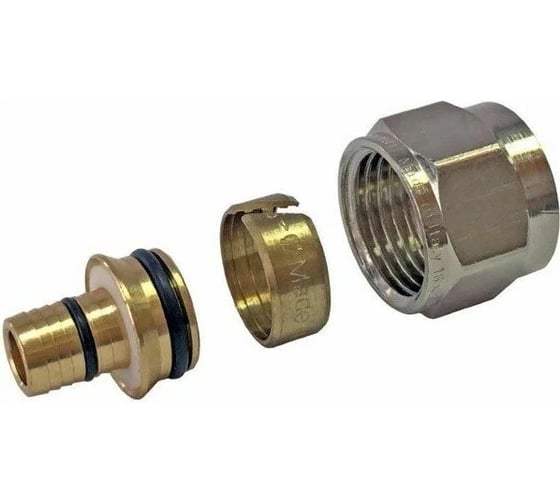 Изображение товара Компрессионный фитинг для труб STOUT PEX-AL-PEX 16x2,6x3/4 SFC-0026-162634 RG008U6F3GQT55